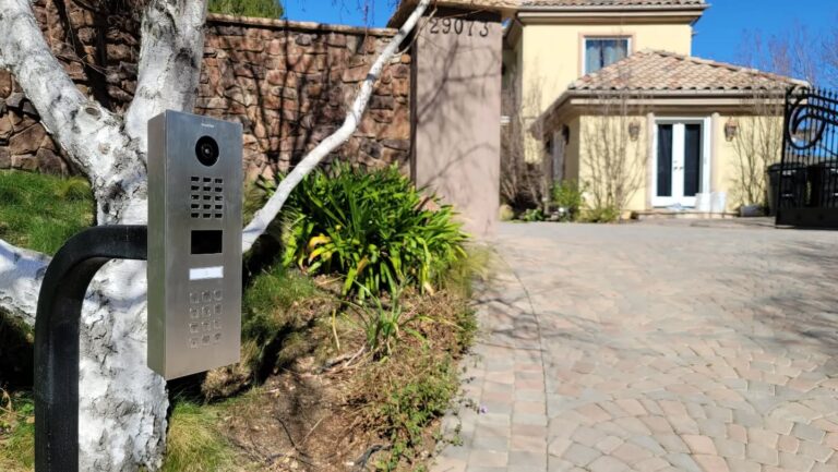 Another Doorbird installation in Agoura Hills